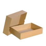 Bote cloche kraft 500 x 330 x 95 mm pc10 bc503395