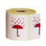 tiquette auto - adhsive sigle  parapluie  100 x 120 mm esp