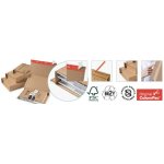 tuis adhsif prts  poster top - pac colompac 330 x 270 x h de 10  80 mm pc20 kraft uniad3327