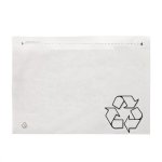 Pochette porte - documents ecodoc  neutre  110 x 160 mm pdne1116