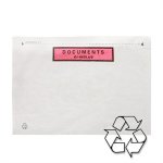 Pochette porte - documents simple doc  ci - inclus  165 x 228 mm pde1622
