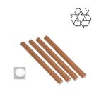 Tube Écru bouchons plastique 1220 x Ø 70 mm tb701220 Tube Écru bouchons plastique 1220 x Ø 70 mm tb701220