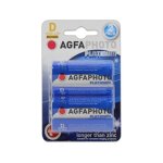 Agfaphoto mono d lr20 2 stuks - piles