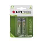Agfaphoto rechargeable mignon aa 2 pices - piles