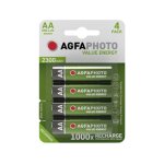 Agfaphoto rechargeable mignon aa 4 pices - piles