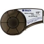 Brady m21 - 500 - 595 - bk - blanc sur noir - tiquette