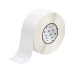 Brady tht - 7 - 423 - 3 �tiquette polyester brillant blanc (69, 85 x 31, 75 mm)