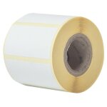 Brother bde - 1j026051 - 060 - (51mm x 26mm) - blanc - tiquette