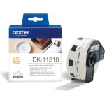 Brother dk - 11218 - (24 mm x 24 mm) - noir sur blanc - �tiquette