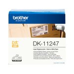 Brother dk - 11247 - (103 mm x 164 mm) - noir sur blanc - �tiquette