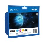 Brother lc - 1280xlvalbp - 4 couleurs - cartouche d'encre - grande capacité - multipack Brother lc - 1280xlvalbp - 4 couleurs - cartouche d'encre - grande capacité - multipack