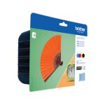 Brother lc - 129xlvalbp - 4 couleurs - cartouche d'encre - grande capacité - multipack Brother lc - 129xlvalbp - 4 couleurs - cartouche d'encre - grande capacité - multipack