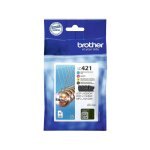 Brother lc - 421val - 4 couleurs - cartouche d'encre - multipack