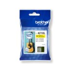 Brother lc - 421xly - jaune - cartouche d'encre - grande capacit