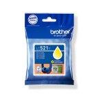 Brother lc - 521y - jaune - cartouche d'encre