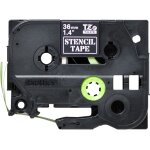 Brother ste - 161 - (36 mm) - noir sur transparent - ruban Brother ste - 161 - (36 mm) - noir sur transparent - ruban
