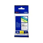 Brother tze - 161 - (36 mm) - noir sur transparent - ruban