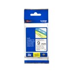 Brother tze - 221 - (9 mm) - noir sur blanc - ruban