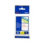Brother tze - 232 - (12 mm) - rouge sur blanc - ruban