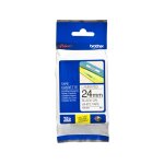Brother tze - 251 - (24 mm) - noir sur blanc - ruban Brother tze - 251 - (24 mm) - noir sur blanc - ruban
