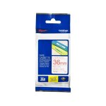 Brother tze - 262 - (36 mm) - rouge sur blanc - ruban Brother tze - 262 - (36 mm) - rouge sur blanc - ruban