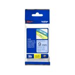 Brother tze - 521 - (9 mm) - noir sur bleu - ruban