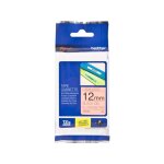 Brother tze - b31 - (12 mm) - noir sur orange - ruban