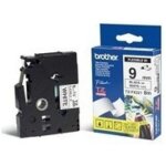 Brother tze - fx221 - (9 mm) - noir sur blanc - ruban