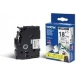 Brother tze - fx241 - (18 mm) - noir sur blanc - ruban