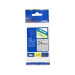 Brother tze - m951 - (24 mm x 24 mm) - noir sur m�tallique - ruban