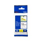 Brother tze - s141 - (18 mm) - noir sur transparent - ruban