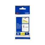 Brother tze - s211 - (6 mm) - noir sur blanc - ruban