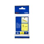 Brother tze - s621 - (9 mm) - noir sur jaune - ruban