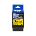 Brother tze - sl651 - noir sur jaune - ruban
