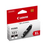 Canon cli - 551bk xl - noir - cartouche d'encre - grande capacité Canon cli - 551bk xl - noir - cartouche d'encre - grande capacité