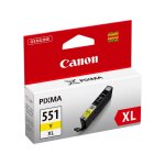 Canon cli - 551y xl - jaune - cartouche d'encre - grande capacité Canon cli - 551y xl - jaune - cartouche d'encre - grande capacité