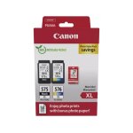 Canon pg - 575xl / cl - 576xl - noir + 3 couleurs - cartouche d'encre - multipack