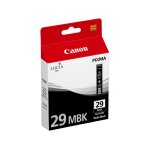 Canon pgi - 29mbk - noir mat - cartouche d'encre