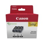 Canon pgi - 35 triple pack - noir - cartouche d'encre - multipack