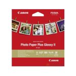 Canon pp - 201 photo paper plus glossy ii 265 grams 13 x 13 cm (20 vel) - papier photo