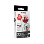 Canon zink fotopapier zelfklevend cirkel 33 mm (20 vel) - papier photo Canon zink fotopapier zelfklevend cirkel 33 mm (20 vel) - papier photo