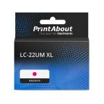 Cartouche compatible brother lc - 22um xl - magenta - grande capacit�