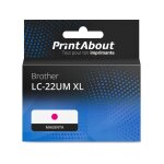 Cartouche compatible brother lc - 22um xl - magenta - grande capacité Cartouche compatible brother lc - 22um xl - magenta - grande capacité