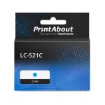 Cartouche compatible brother lc - 521c - cyan