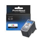 Cartouche compatible canon cl - 51 - 3 - couleurs - grande capacité Cartouche compatible canon cl - 51 - 3 - couleurs - grande capacité