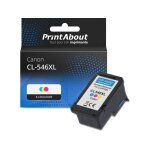 Cartouche compatible canon cl - 546xl - 3 - couleurs - grande capacit�