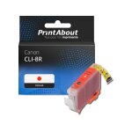 Cartouche compatible canon cli - 8r - rouge