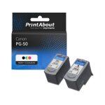Cartouche compatible canon pg - 50 / cl - 51 - noir + 3 couleurs - multipack Cartouche compatible canon pg - 50 / cl - 51 - noir + 3 couleurs - multipack