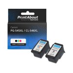 Cartouche compatible canon pg - 545xl / cl - 546xl - noir + 3 couleurs - grande capacité - multipack Cartouche compatible canon pg - 545xl / cl - 546xl - noir + 3 couleurs - grande capacité - multipack