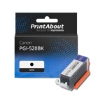 Cartouche compatible canon pgi - 520bk - noir